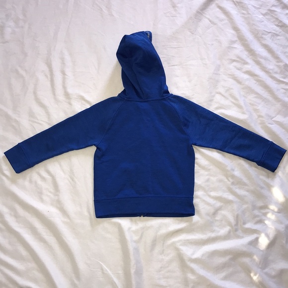 Boys Blue Under Armour Zip-Up Hoodie.  Size 4. - Picture 6 of 13
